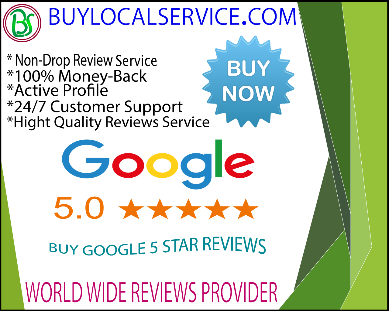 Buy Google 5 Star Reviews - 100% Non Drop 5 Star Reviews